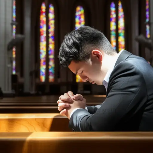 信仰上帝帮助他度过了那段艰难的日子。