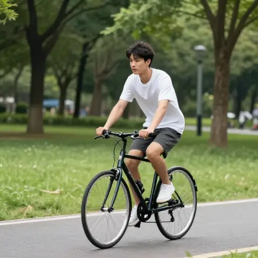 我哥哥有一辆自行车。