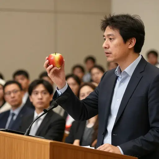 他的论点过于宽泛，因为他试图从单一事例中进行概括。