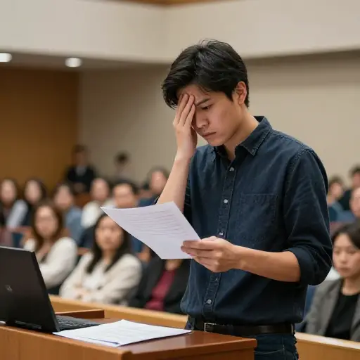 公开演讲从来都不是我的强项。