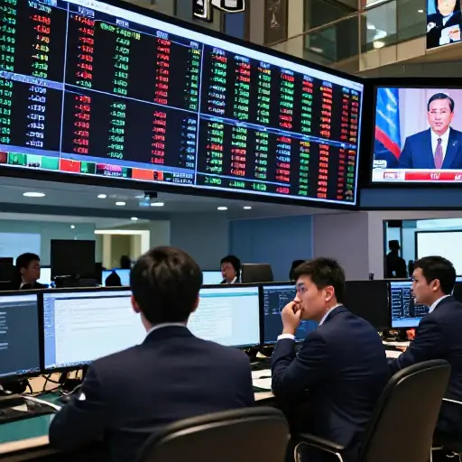 全球股市对政治公告很敏感。