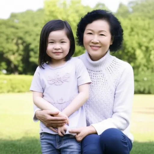 我朋友的孙女今年五岁了。