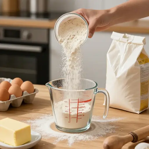 烘焙前你必须仔细称量食材。