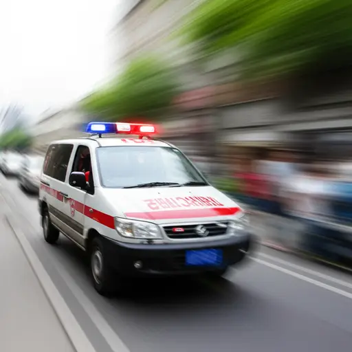我们需要一辆救护车，请快点！