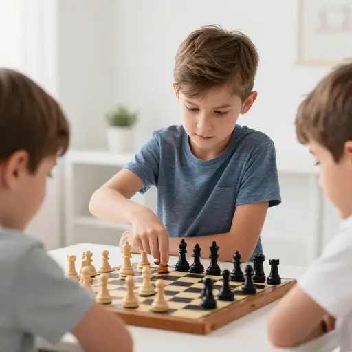玩棋类游戏可以增强儿童的认知能力。