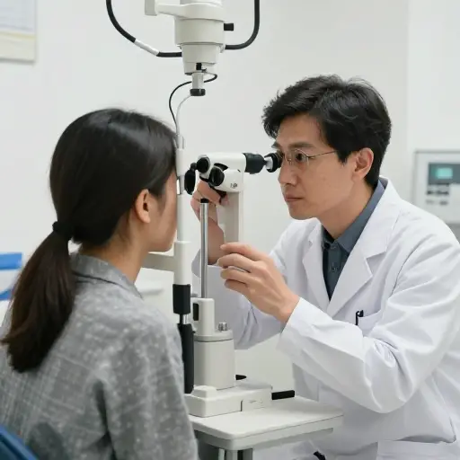 医生说我需要做一次眼睛检查。