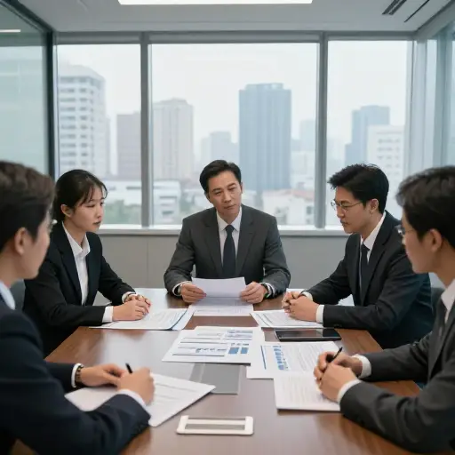 为了度过金融危机，这家公司不得不进行重组。