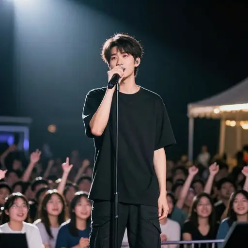 他是流行音乐的新天王。