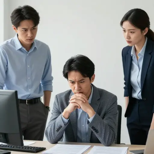 他们对我施加压力，要我做出决定。