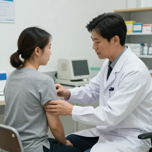 他在当地诊所担任医学从业者。