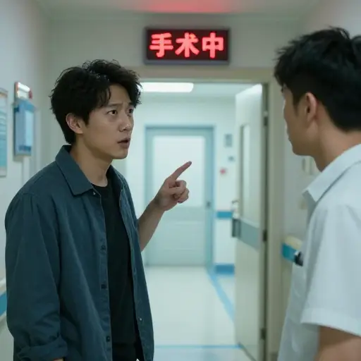 我告诉他那是生死攸关的事情。