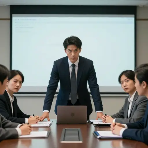 他赤裸裸的野心对房间里的每个人来说都显而易见。