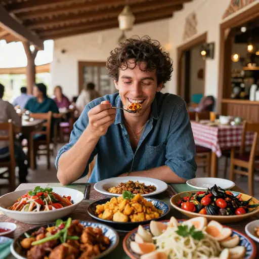 旅行者应尽量不对当地美食挑剔。