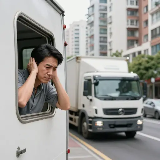 持续的交通噪音让居民们很烦恼。