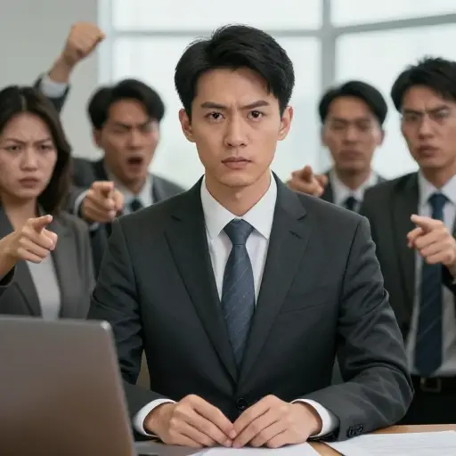 他在最严重的挑衅下仍以尊严履行了他的专业职责。