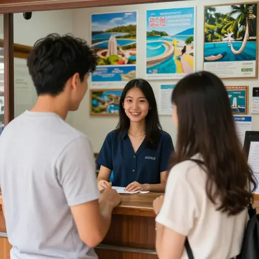 我们通过一家信誉良好的旅游运营商预订了假期。