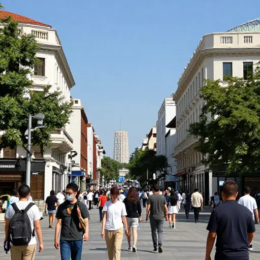 我们的城市每年夏天都会迎来成千上万的游客。