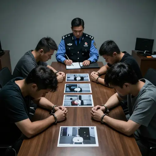 该团伙承认他们犯下了四起最近的抢劫案。
