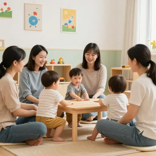 这些为有学步儿童的母亲举行的会议应该比每月一次更频繁。