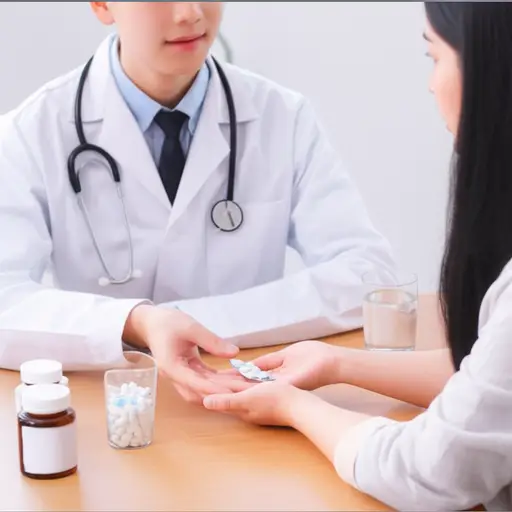 医生每天给病人服用两次抗生素。