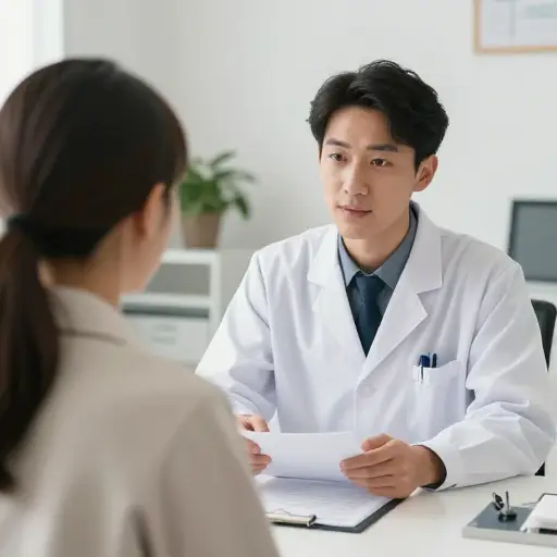 医生向我说明了治疗方案。