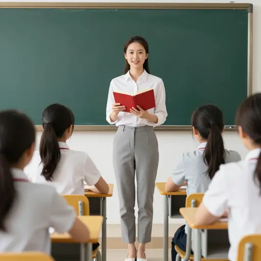 我妈妈是英语老师，她也是一位很好的演讲者。