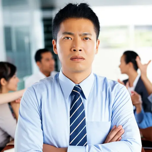 他的傲慢让他拒绝听取别人的建议。