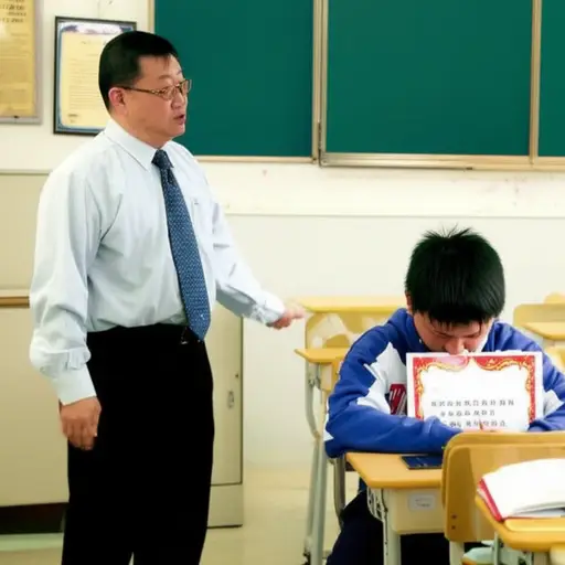老师的严厉批评打击了他在比赛中的信心。