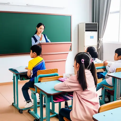 老师让学生们互换座位，于是小明和小红调换了位置。