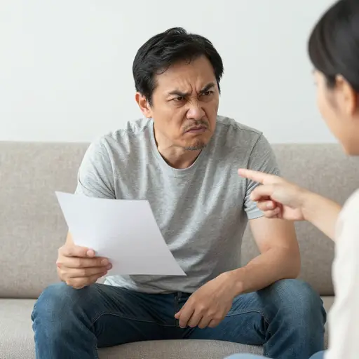当我要求还钱时，他变得非常凶恶。