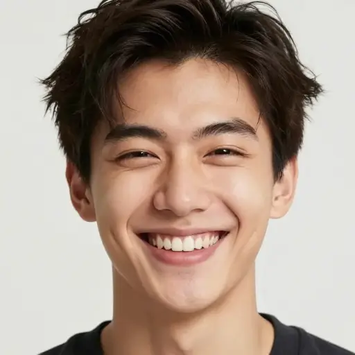 他无法掩饰脸上洋溢的欣喜笑容。