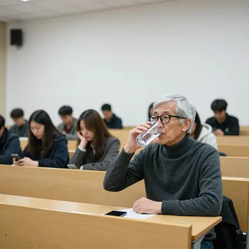 这位哲学家的公开讲座多年来变得越来越玄奥晦涩，反倒疏远了他曾经感染过的那批听众。
