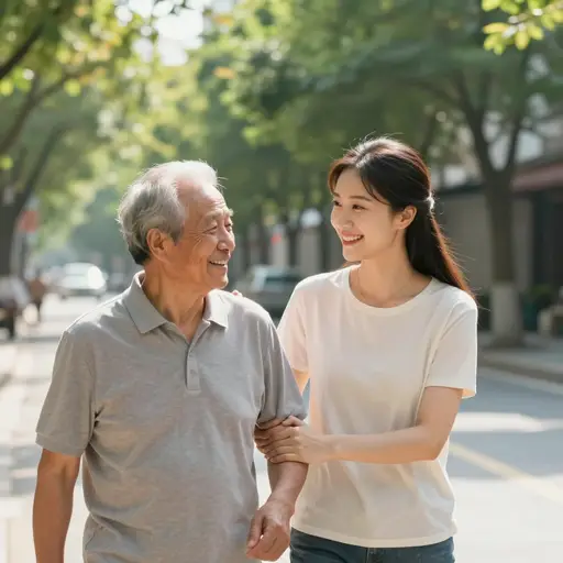 她在帮助他人中找到了巨大的快乐。