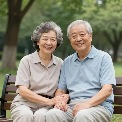 我的父母都七十多岁了。