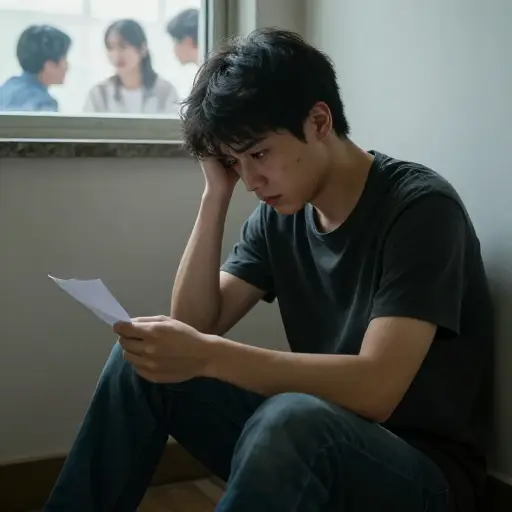 他把朋友的秘密泄露了出去，感到非常糟糕。