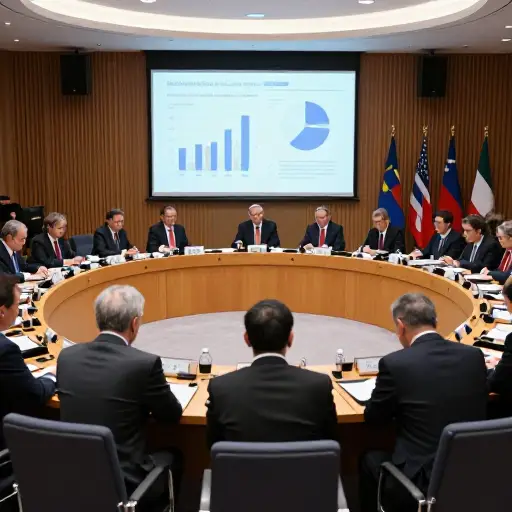 我们受邀参加了一场关于气候变化的国际会议。