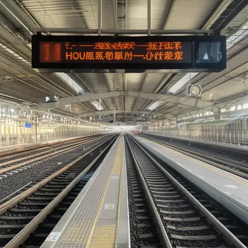 火车每小时一班。