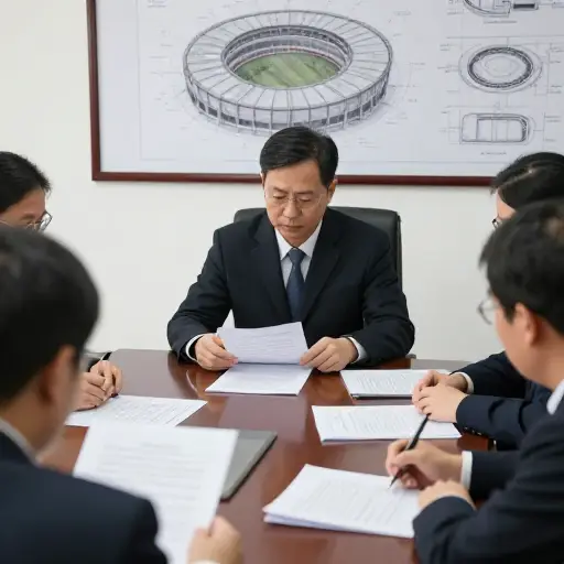 我们为体育场合同提交了投标。