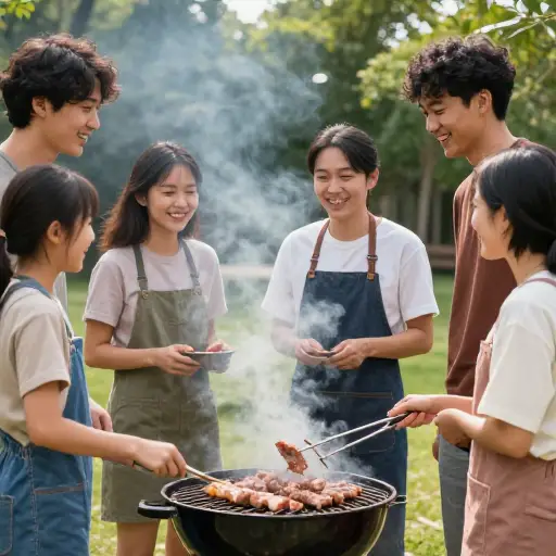 烧烤活动能以一种特别的方式团结所有成员。