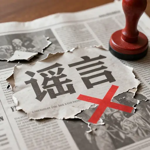 这个谣言被证明是假的。