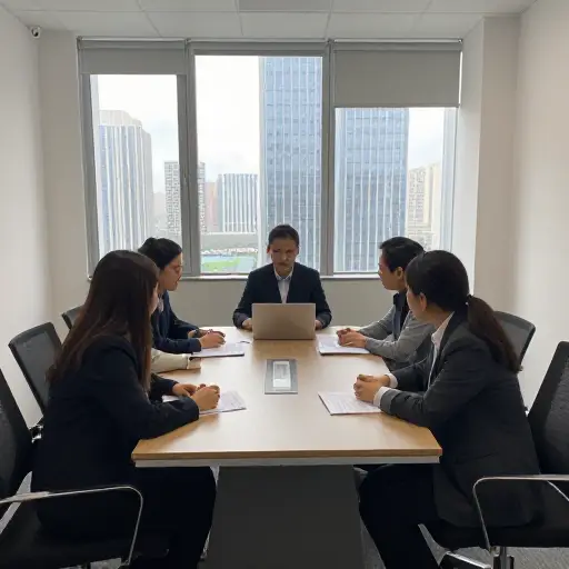 这家小公司决定与大集团建立附属关系。