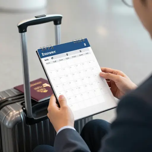 他灵活的时间安排将使他能够更频繁地旅行。