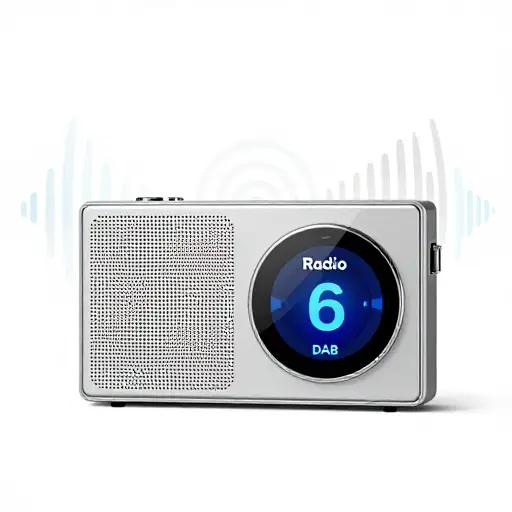 Radio 6 通过DAB数字广播传输信号。