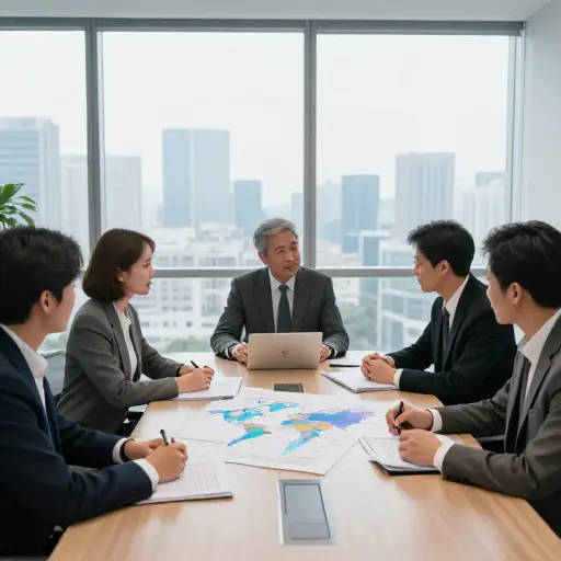 我们公司计划明年将业务拓展到海外市场。