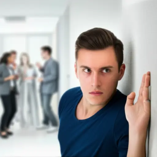 他的妄想症让他怀疑每个人都在密谋对付他。