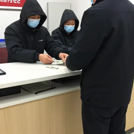 他们就在我眼皮底下偷钱。
