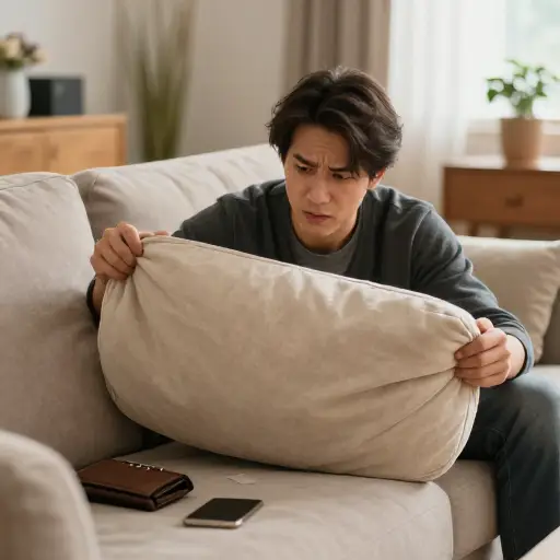 我找不到我的钥匙了，你看见了吗？