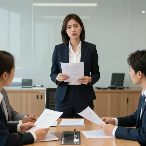 她的提案不符合公司标准政策的方向。