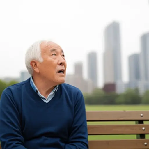 这位老人的谈话变成了一连串对现代社会的哀叹。