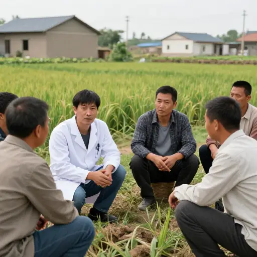 研究人员花了几个月时间采访当地农民，了解他们的日常生活。